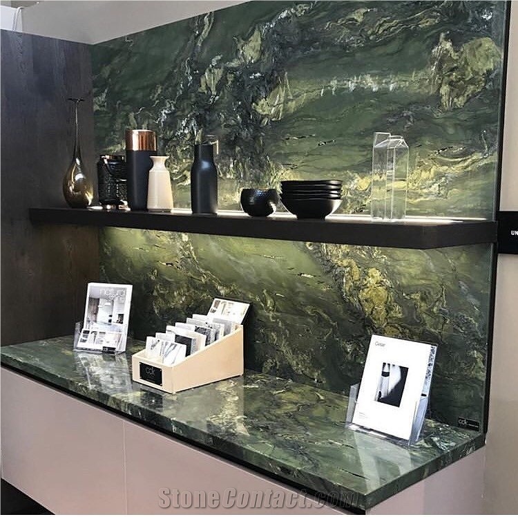 Picasso Green Granite quarry