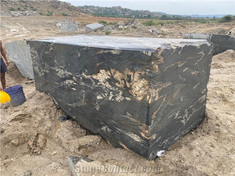 Titanium Gold Granite Quarry