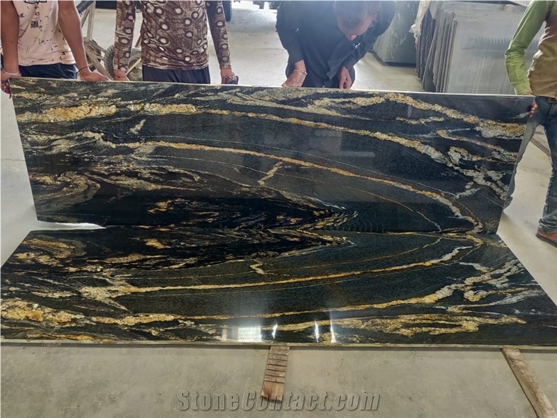 Titanium Gold Granite Quarry