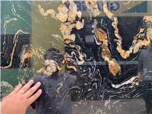 Titanium Gold Granite Quarry