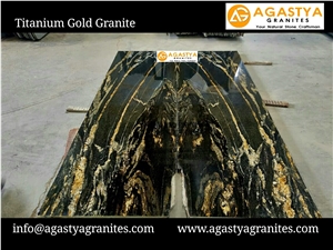 Titanium Gold Granite Quarry