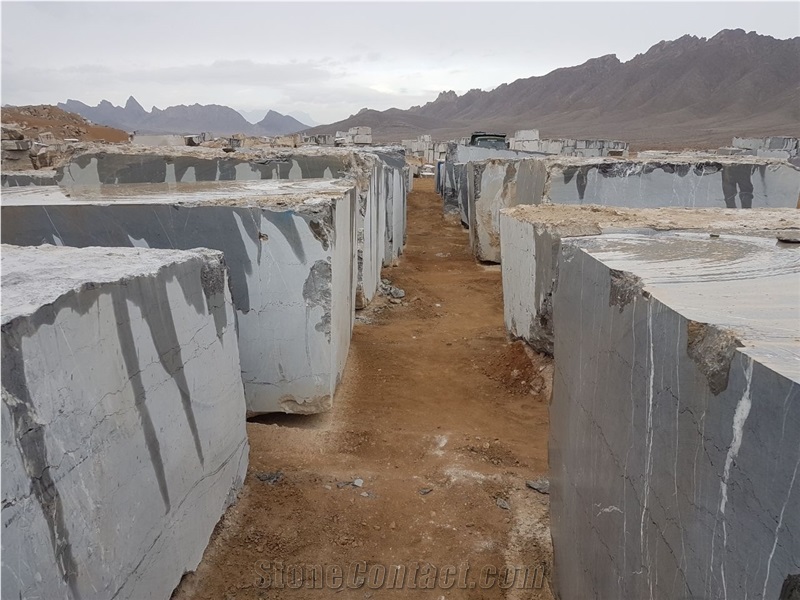 Pietra Gray Marble Quarry