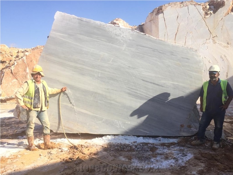Bianco White Marble Quarry