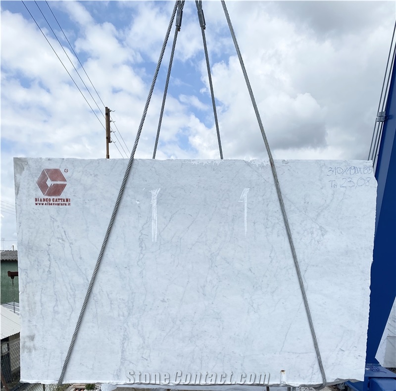 Carrara White Marble- Bianco Cattani Marble Quarry