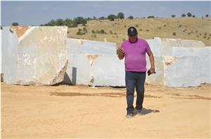 Bianco White Marble Quarry