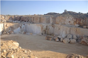 Bianco White Marble Quarry