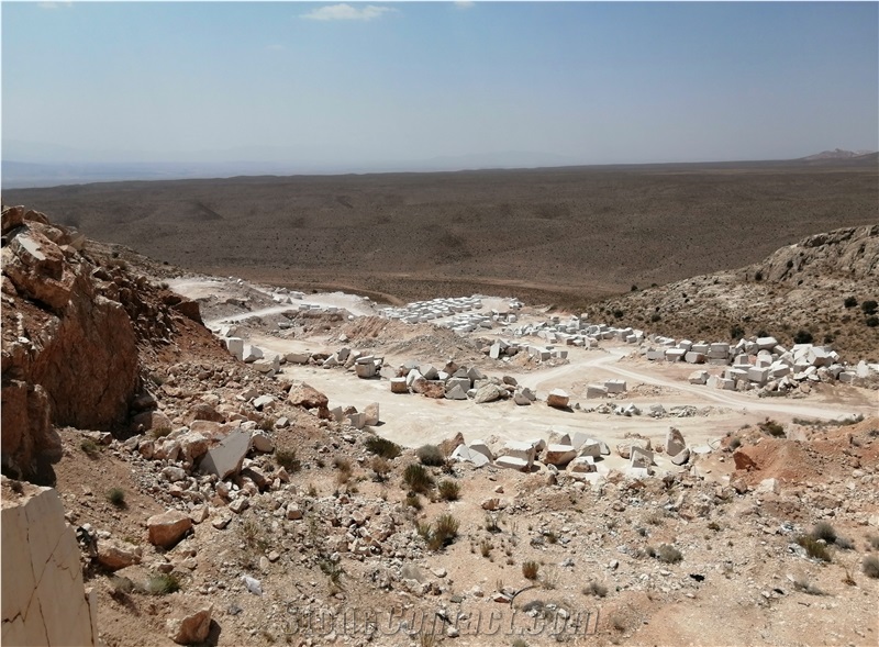 Chenar Marble- Bela Moon Marble, Dehbid Diamond Marble Quarry
