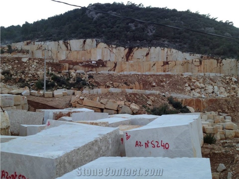 Hitusa Fethiye Light Emperador Marble Quarry