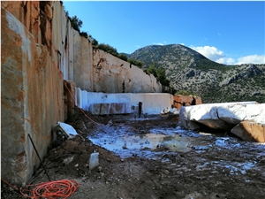 Hitusa Fethiye Light Emperador Marble Quarry