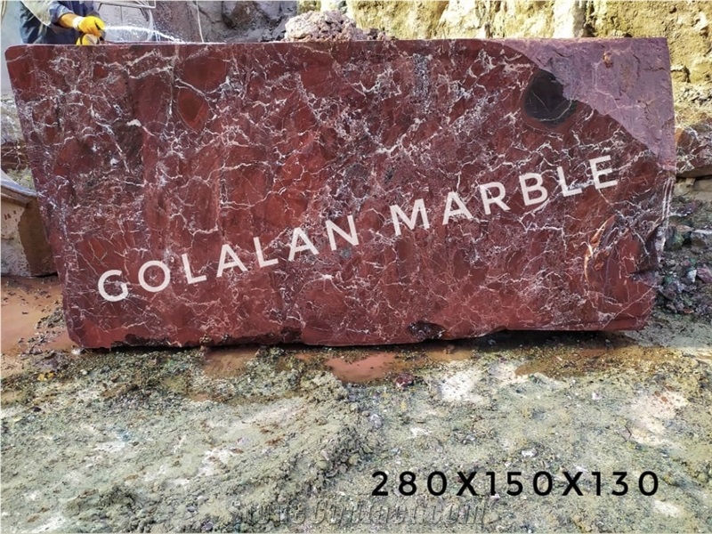 Rosso Levanto Marble - Elazig Cherry Marble Alacakaya Quarry