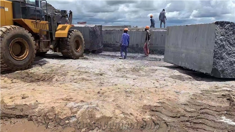 Zambia Black Granite Chitipa Quarry