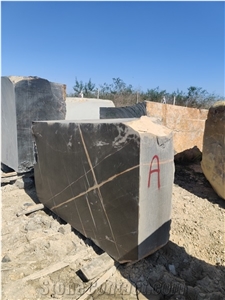 Noir Aziza-Black Sahara Marble Quarry