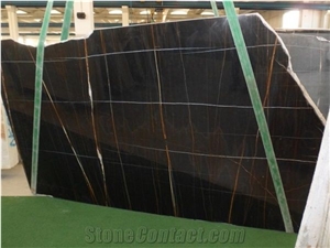 Noir Aziza-Black Sahara Marble Quarry