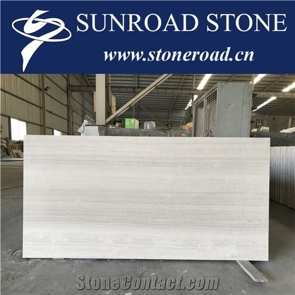 Wooden White Marble Quarry