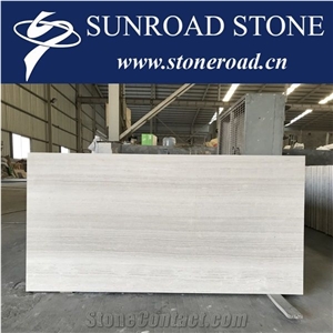 Wooden White Marble Quarry