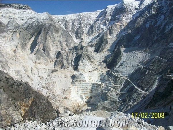 Carrara White Marble Quarry