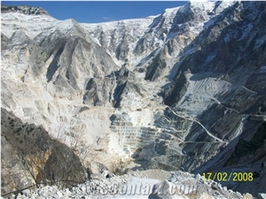 Carrara White Marble Quarry