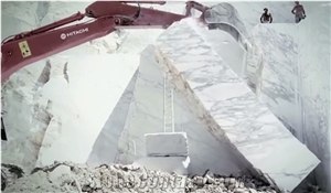 Carrara White Marble Quarry