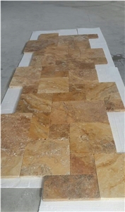 Denizli Yellow Travertine Quarry