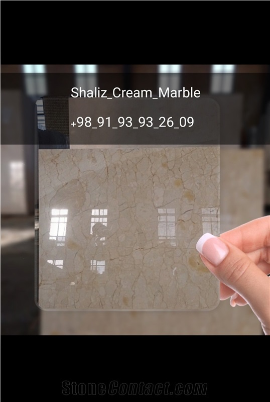 Shaliz Cream Marble Quarry