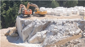 Finike White Limestone- Finike White Fossil Limestone Quarry