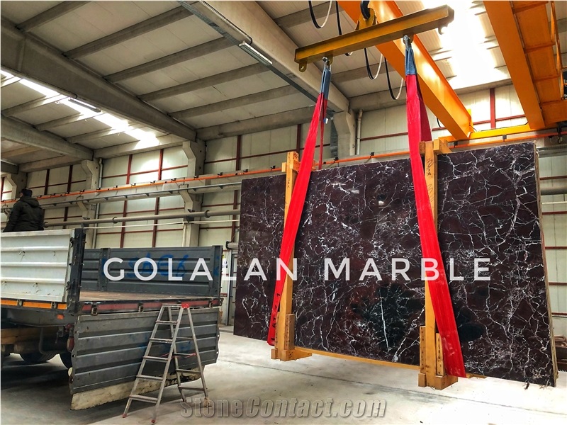 Rosso Levanto Marble - Elazig Cherry Marble Alacakaya Quarry