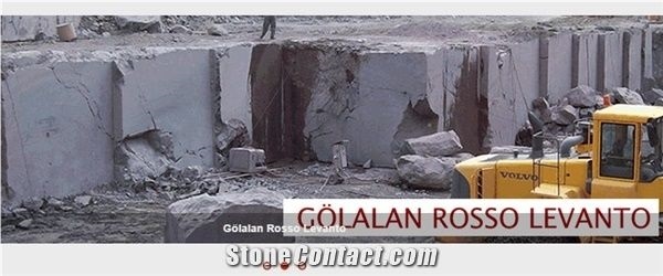 Rosso Levanto Marble - Elazig Cherry Marble Alacakaya Quarry