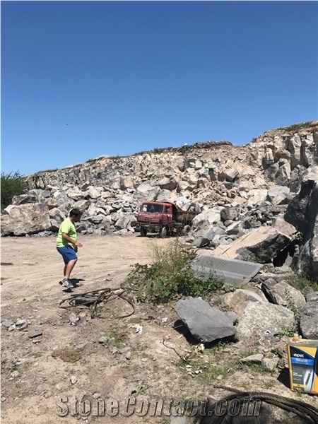 Georgian Black Basalt Quarry