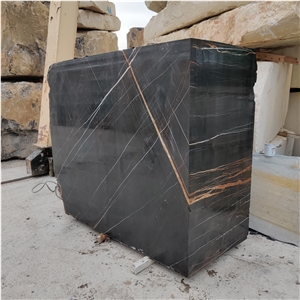 Noir Aziza-Black Sahara Marble Quarry