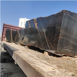 Noir Aziza-Black Sahara Marble Quarry Noir Aziza-Black Sahara Marble Quarry