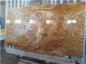Gold Travertine Quarry