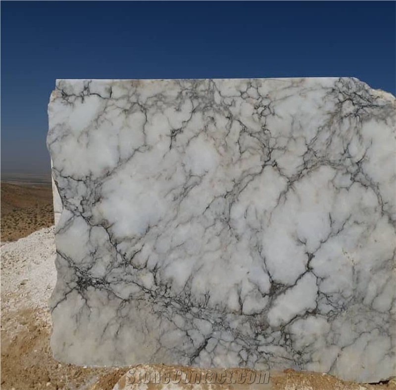 Persian White Alabaster Quarry