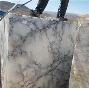 Persian White Alabaster Quarry