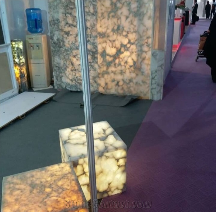 Persian White Alabaster Quarry