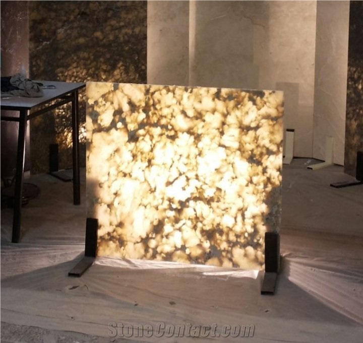 Persian White Alabaster Quarry