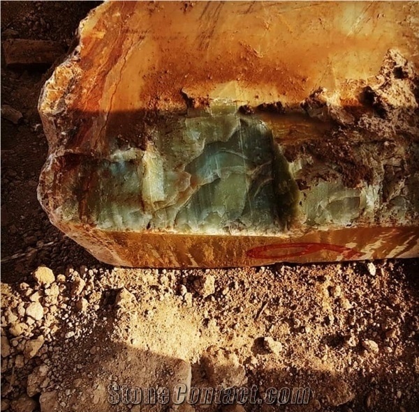Bardsir Green Onyx - Kerman Green Onyx Quarry
