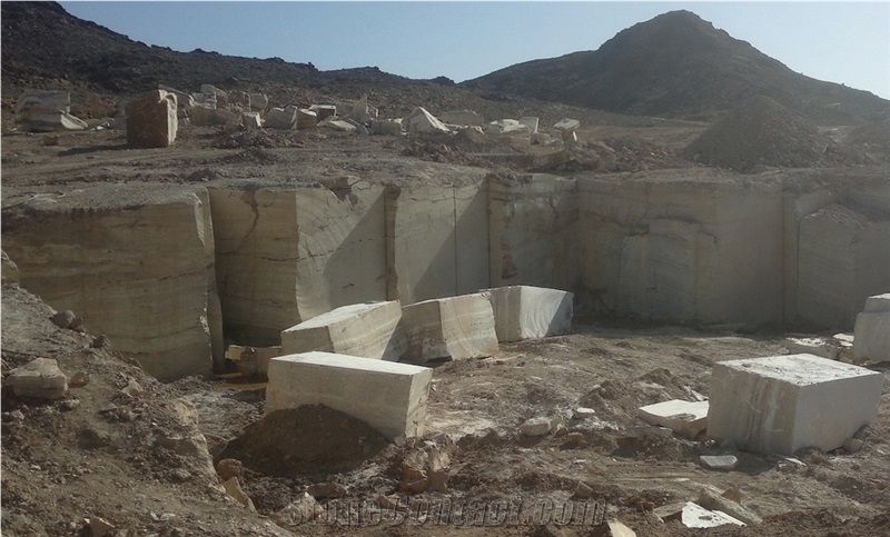 Pakistan White Onyx Quarry