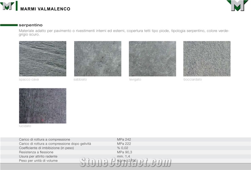 Serpentino Classico Quarry