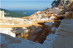 Thassos Crystallina Marble, Thassos Marble Quarry