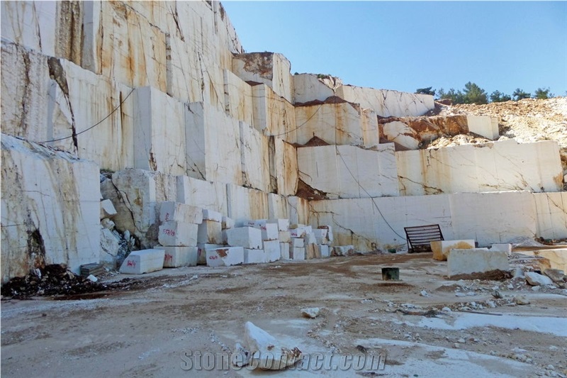 Thassos Crystallina Marble, Thassos Marble Quarry