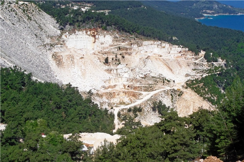 Thassos Crystallina Marble, Thassos Marble Quarry
