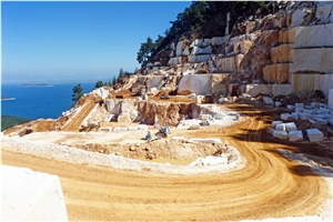 Thassos Crystallina Marble, Thassos Marble Quarry