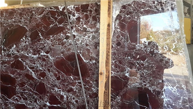 Elazig Visne Marble - Rosso Levanto Marble Quarry