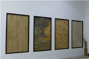 Mesta Rain Forest Travertine - Mesta Green Travertine Quarry