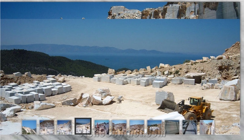 Marmara White Marble - Marmara Extra White Quarry