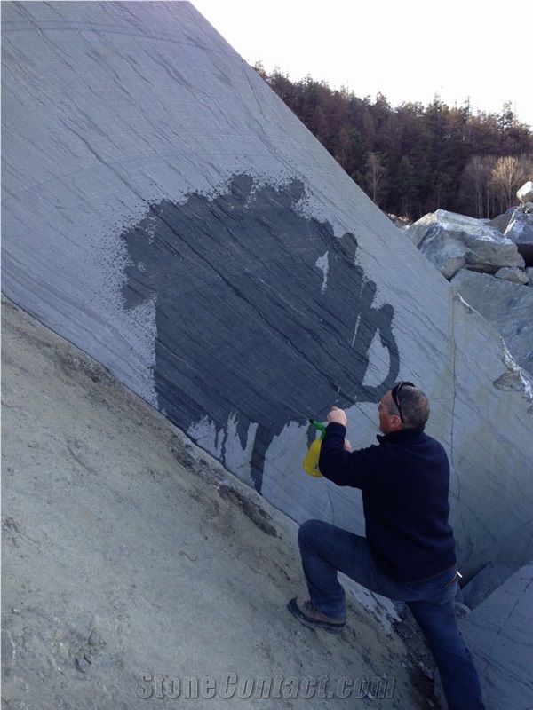 Corinthian Black Marble Quarry