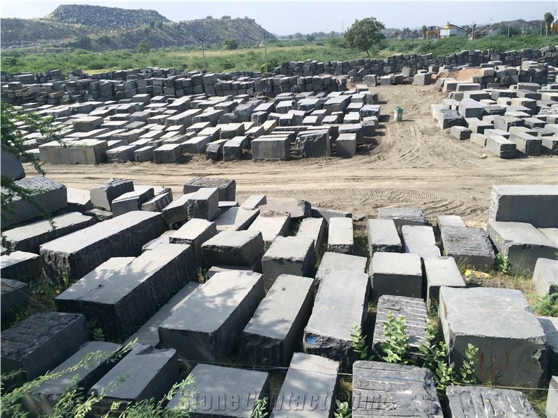 Black Galaxy Granite Quarry