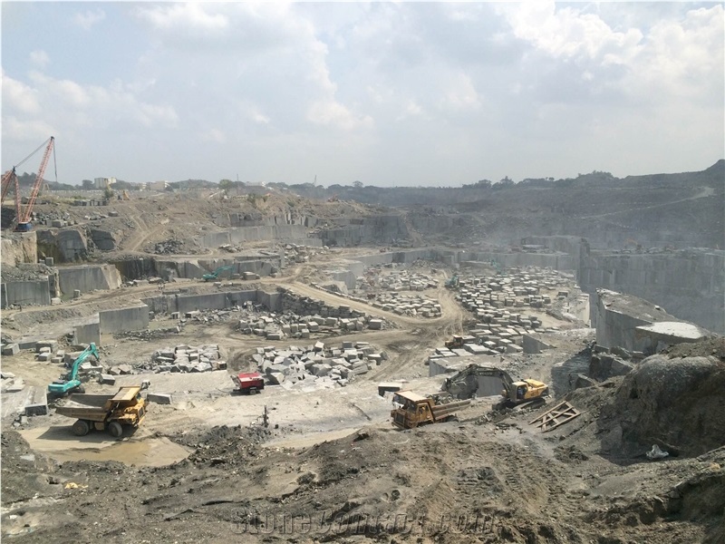 Black Galaxy Granite Quarry