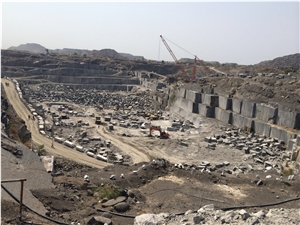 Black Galaxy Granite Quarry