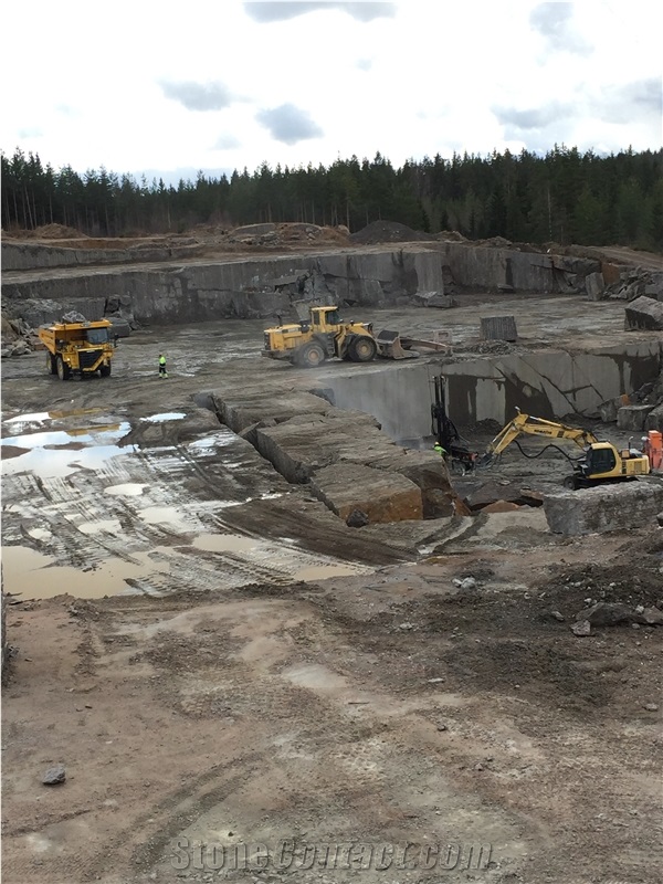 Baltic Brown BB Granite Quarry